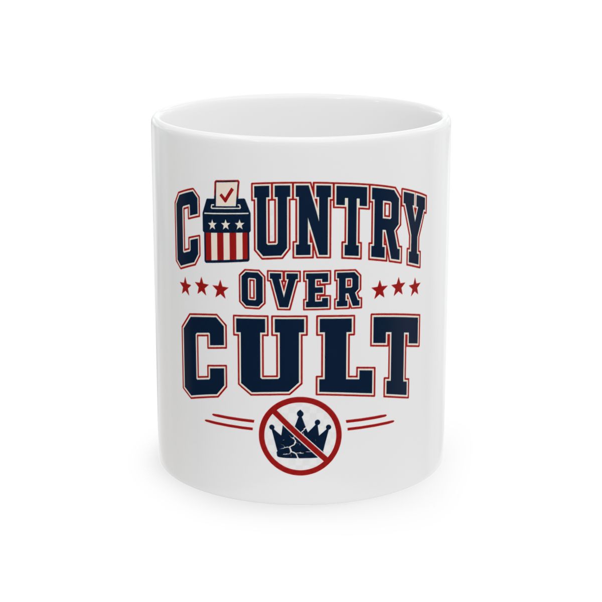 Country Over Cult Mug — Mug