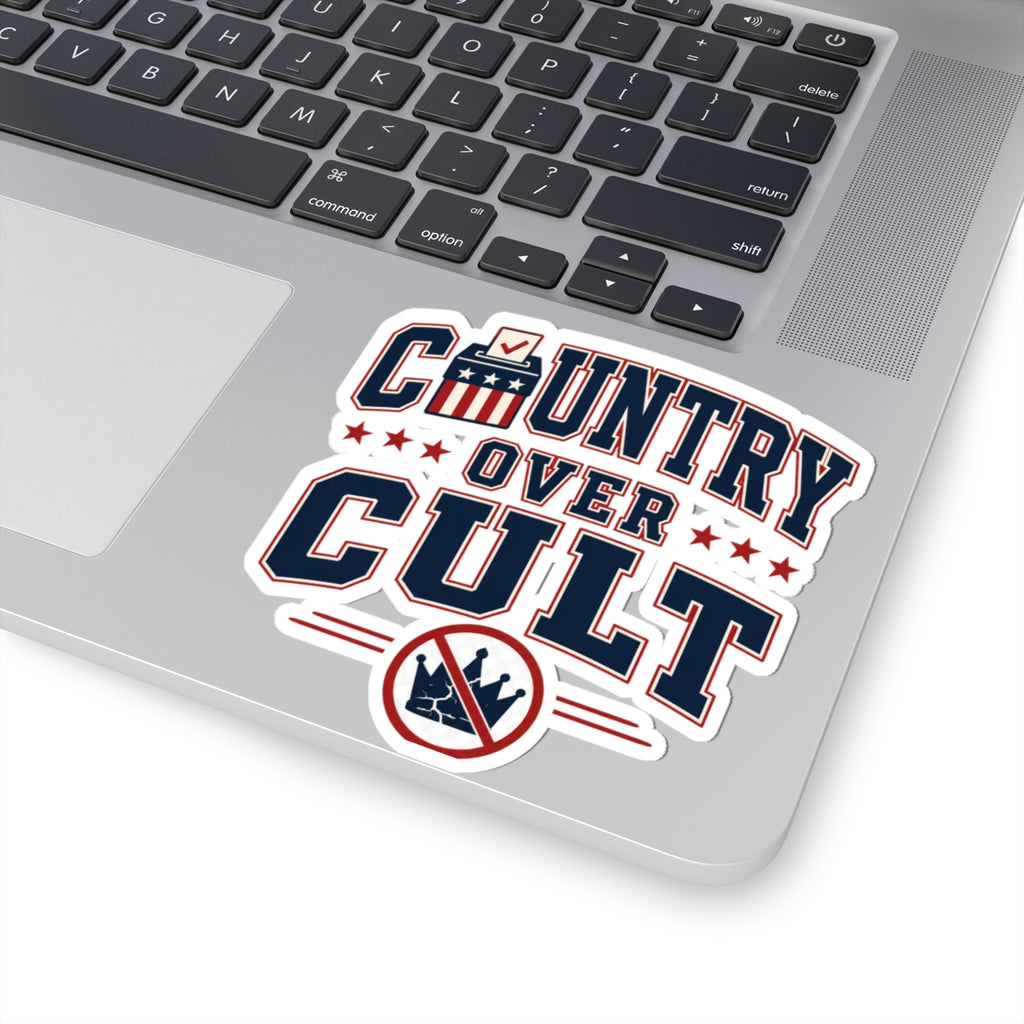 Country Over Cult Sticker