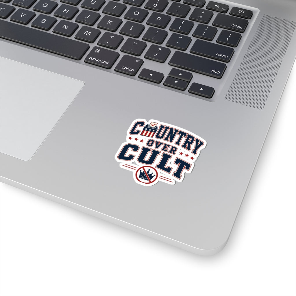 Country Over Cult Sticker