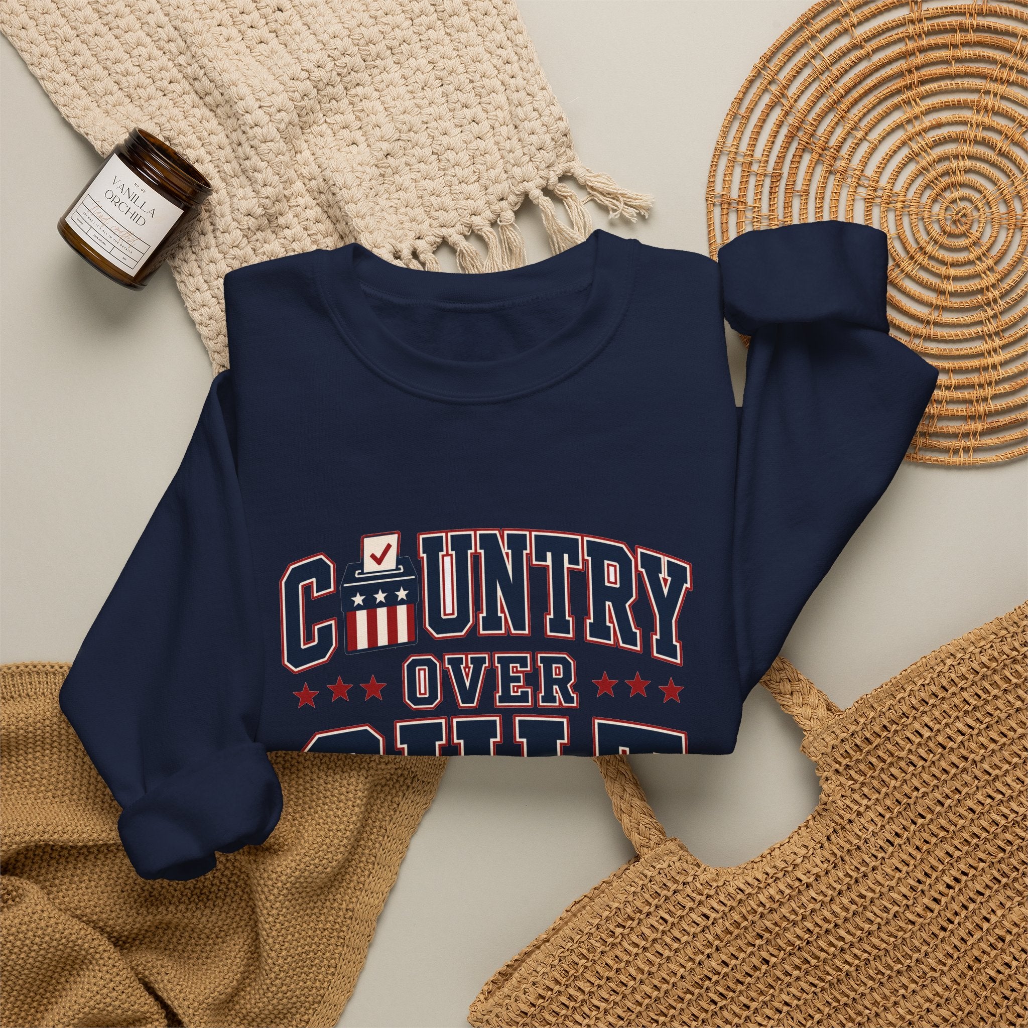 Country Over Cult Crewneck Sweatshirt