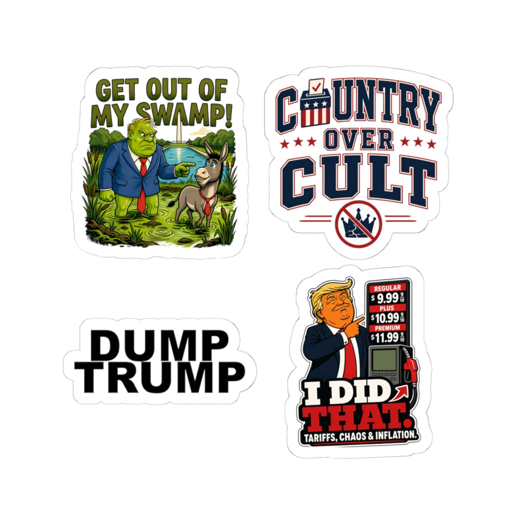 Anti-Trump Sticker Variety Pack
