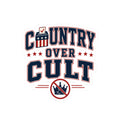 Country Over Cult Sticker