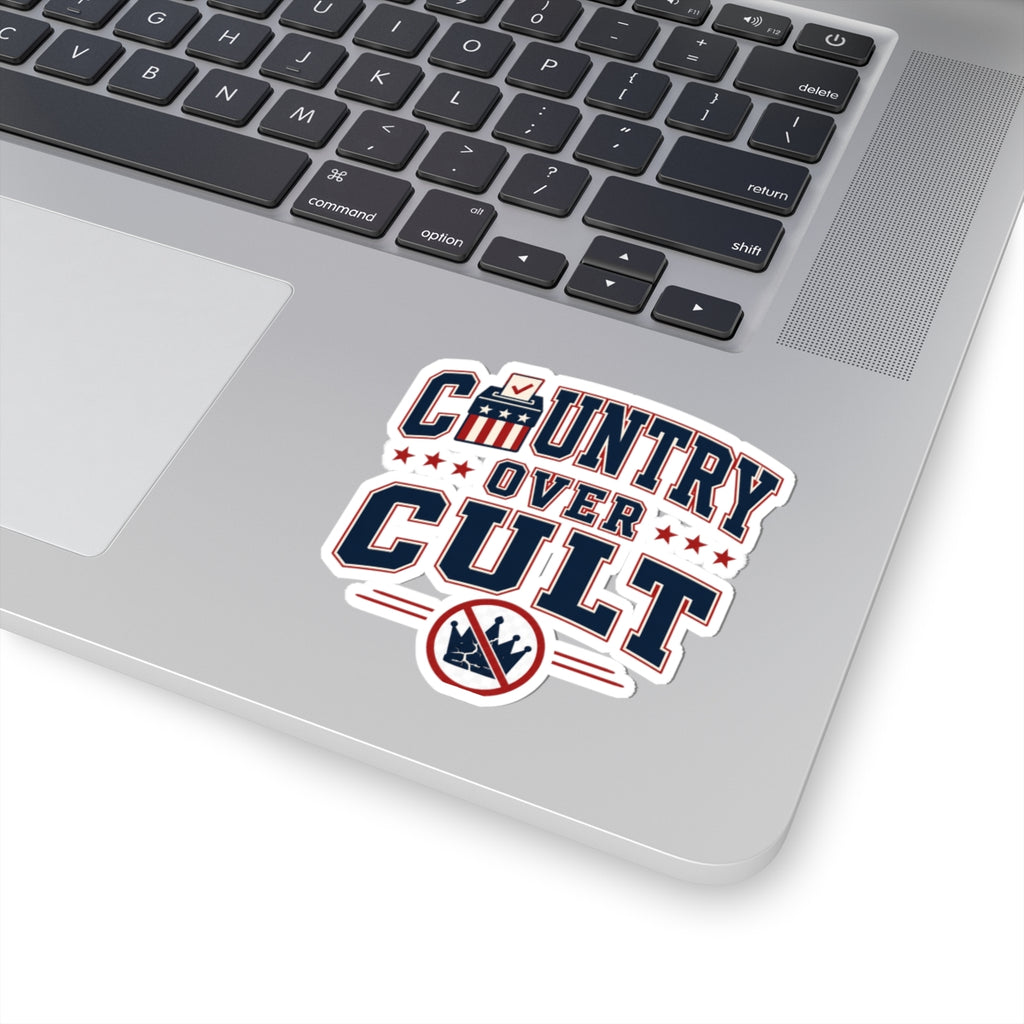 Country Over Cult Sticker
