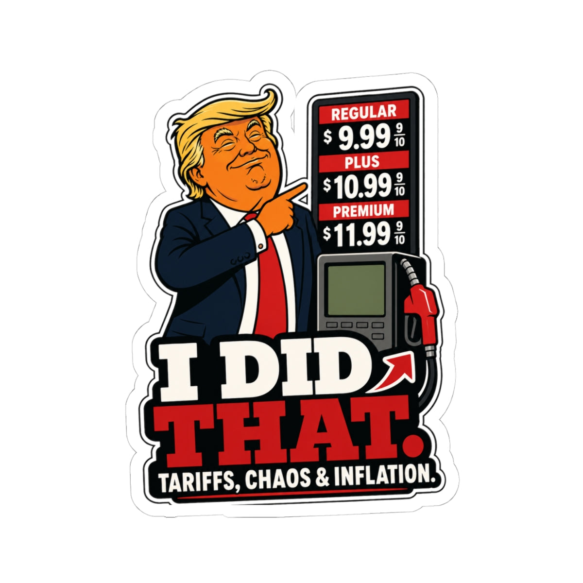I Did That Sticker