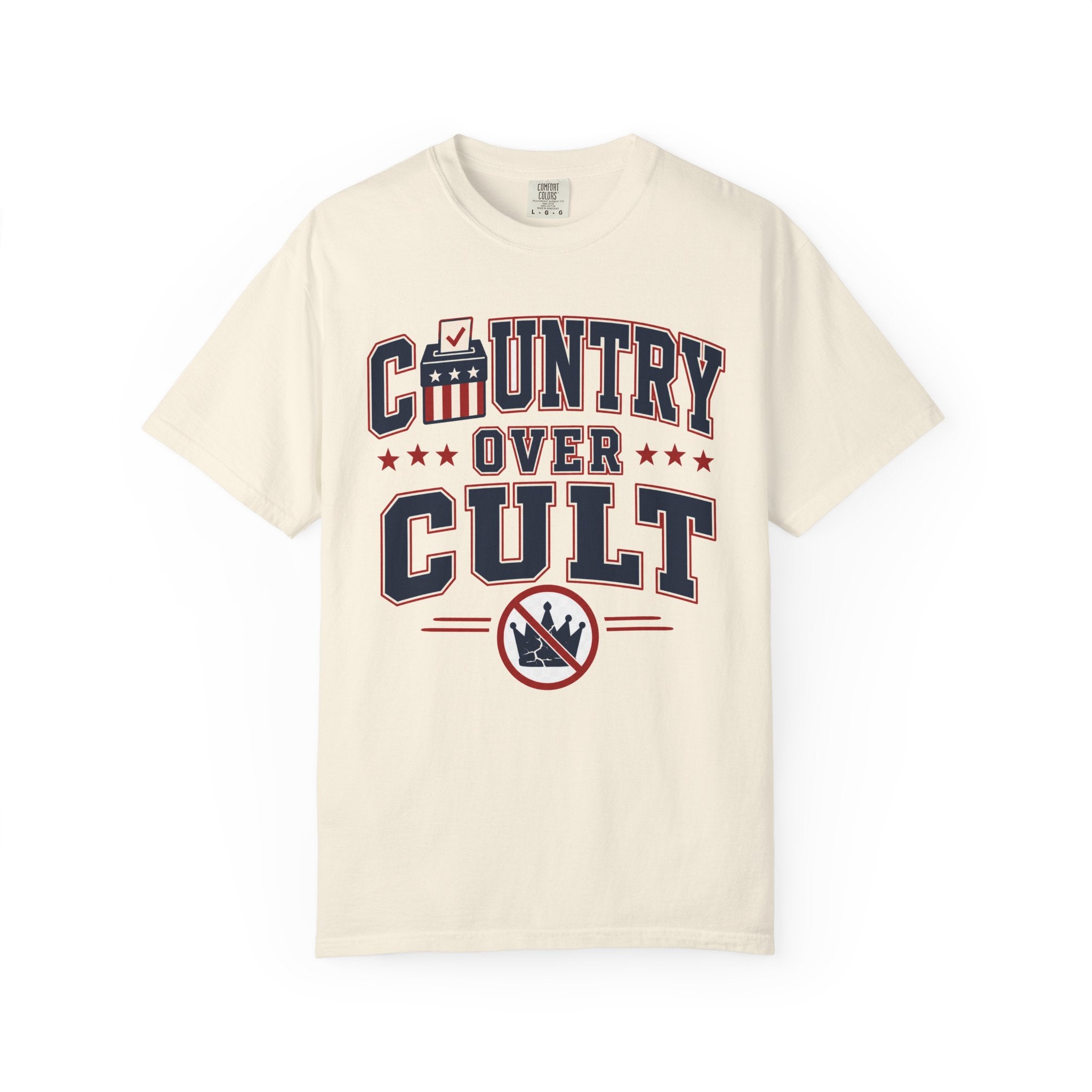 Country Over Cult Premium Garment-Dyed Tee