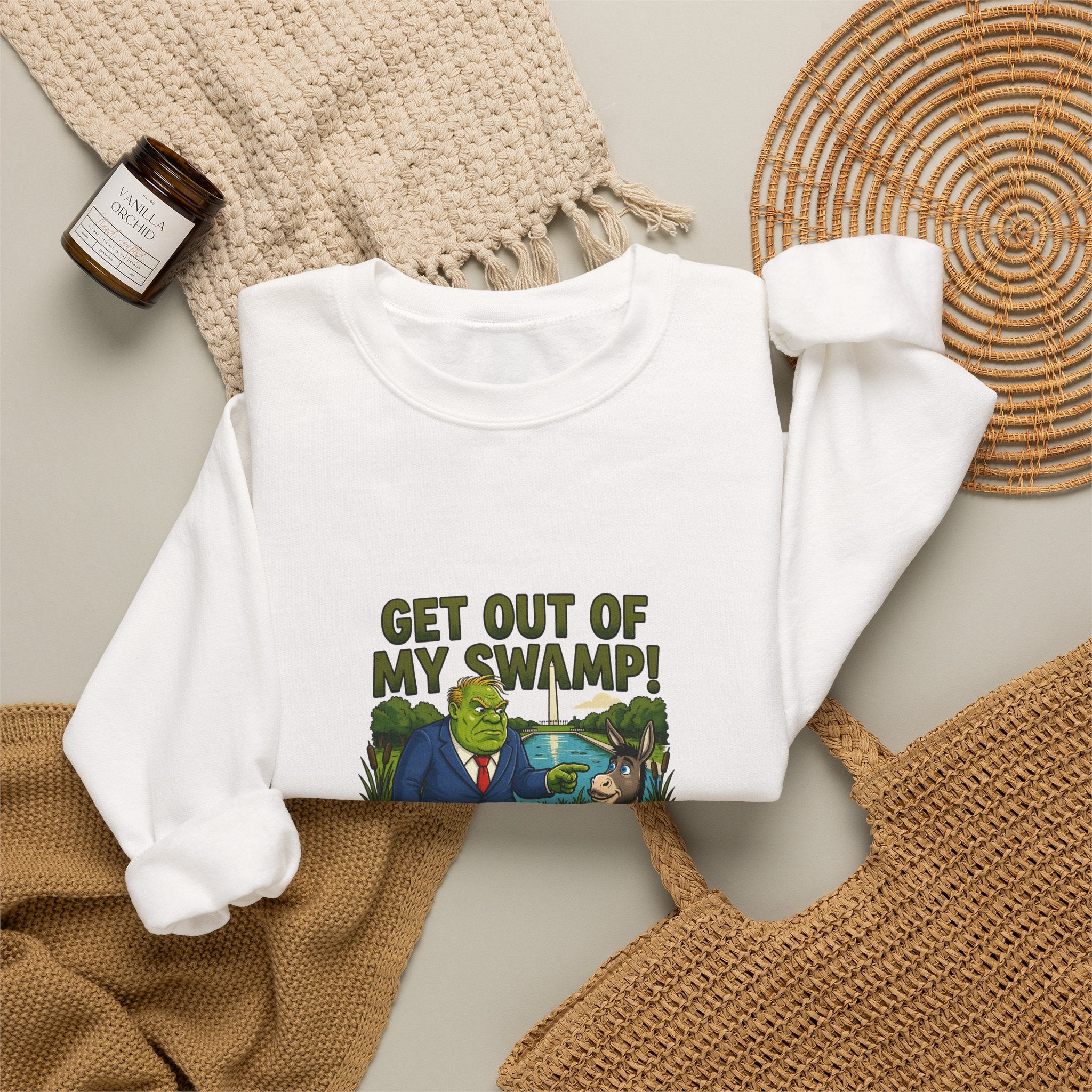 Get Out of My Swamp! Crewneck Sweatshirt