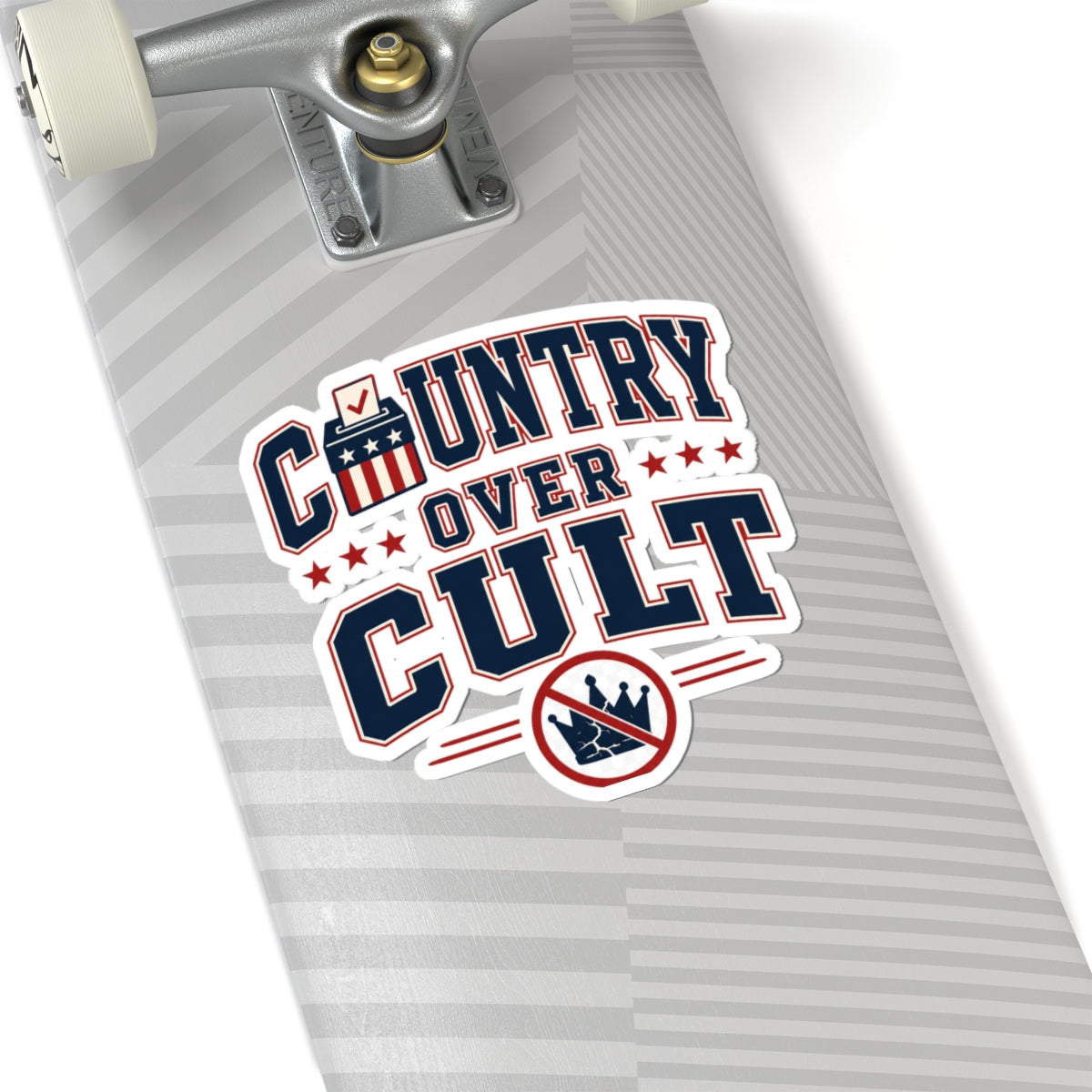 Country Over Cult Sticker