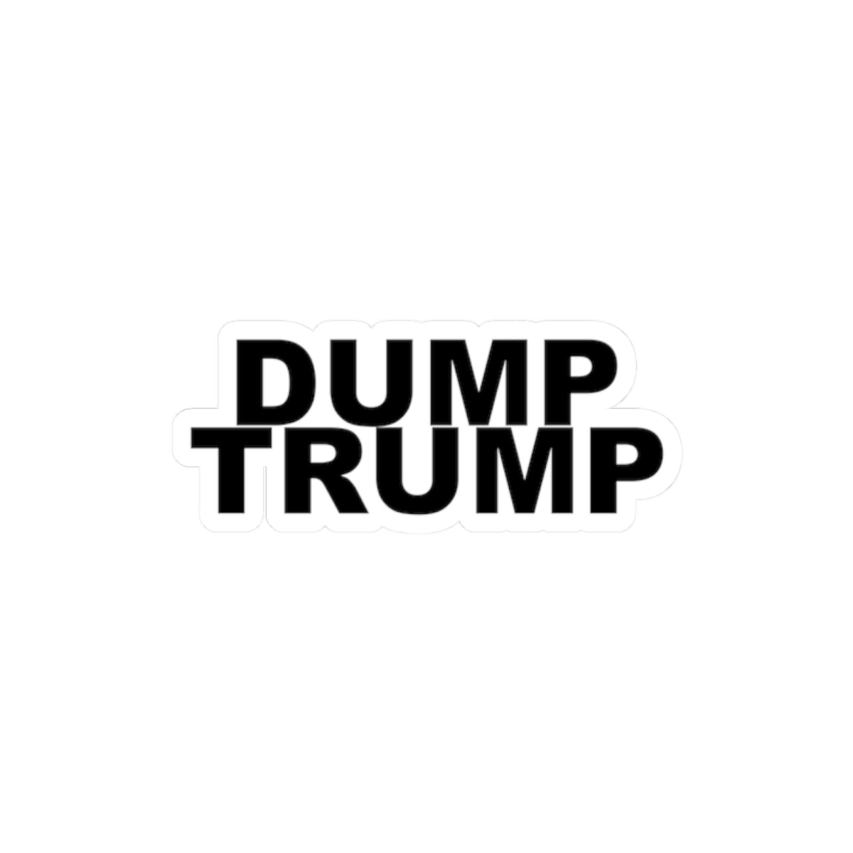 Dump Trump Sticker