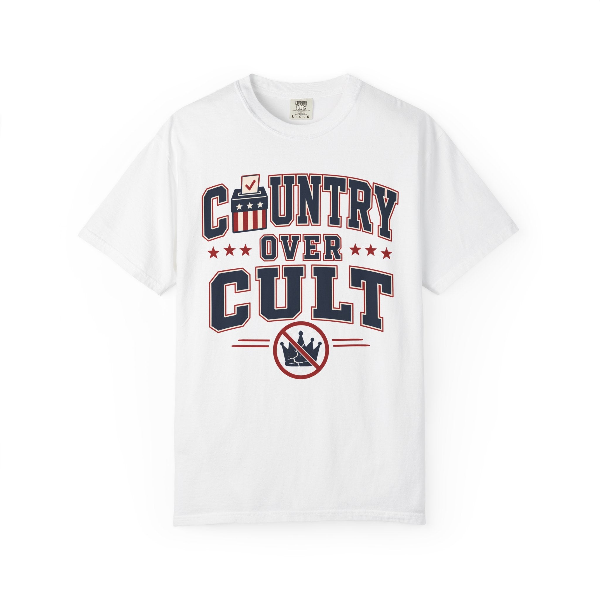 Country Over Cult Premium Garment-Dyed Tee