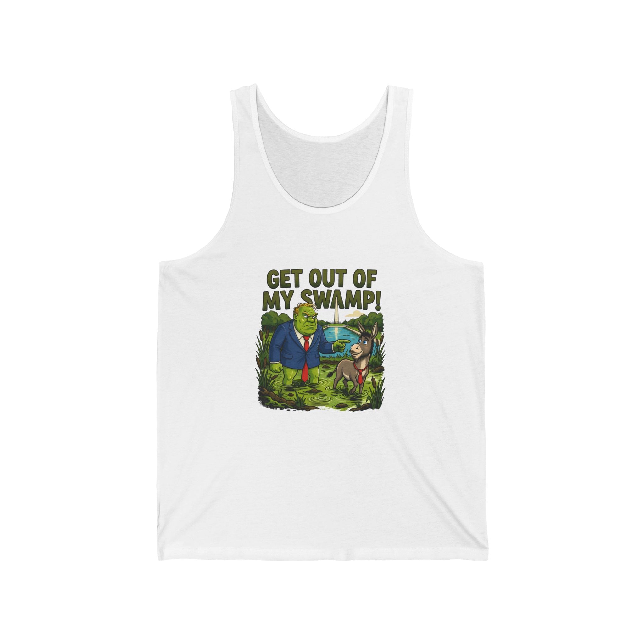 Get Out of My Swamp! Tank Top