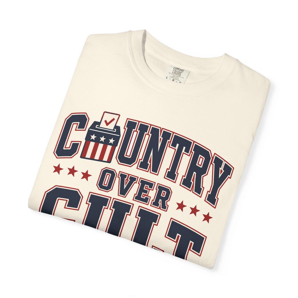 Country Over Cult Premium Garment-Dyed Tee