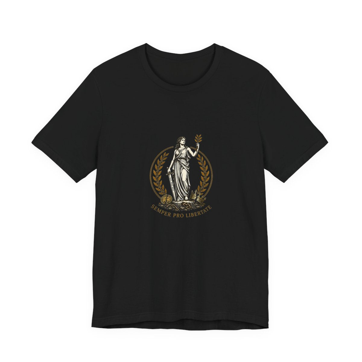 Semper Pro Libertate — Black product mockup